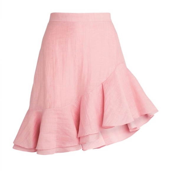 Sandro Paris Emina Ruffled Mini Skirt Size 36